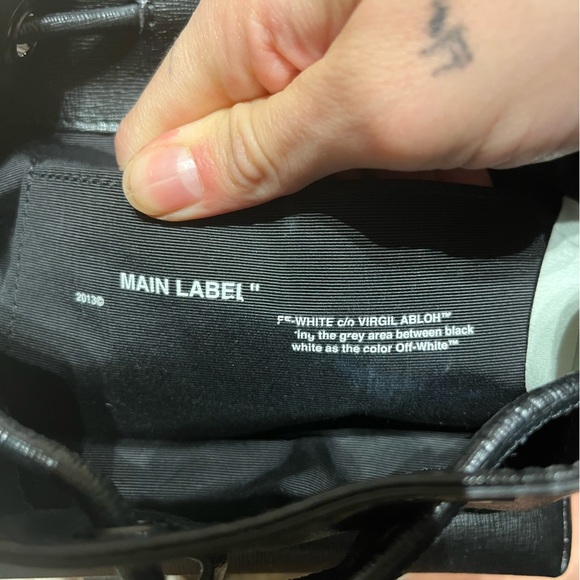 Used Off-White Diagonal Stripe Backpack - Picture 5 of 10